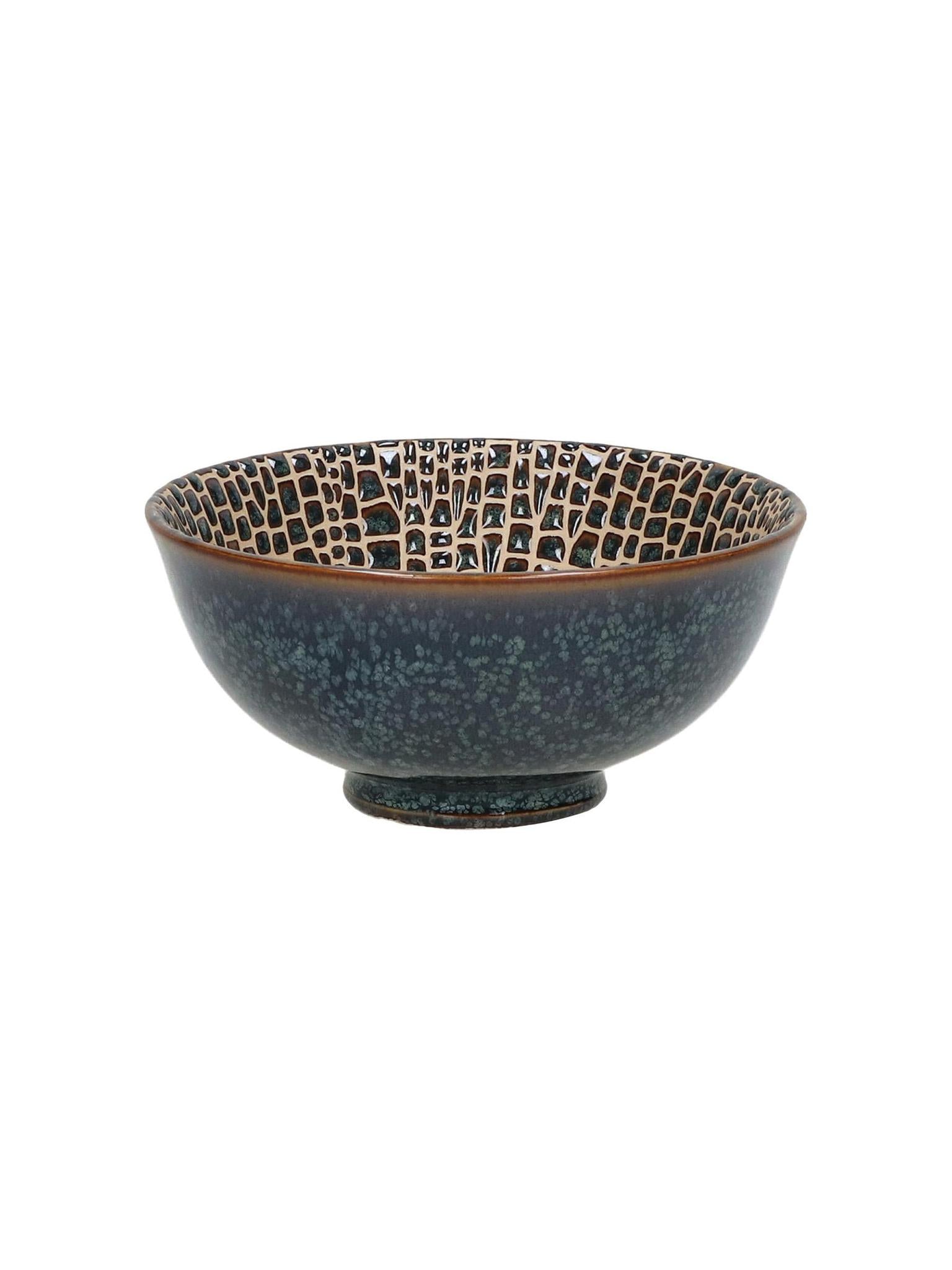 LOTUS - cereal bowl - porcelain - bronze