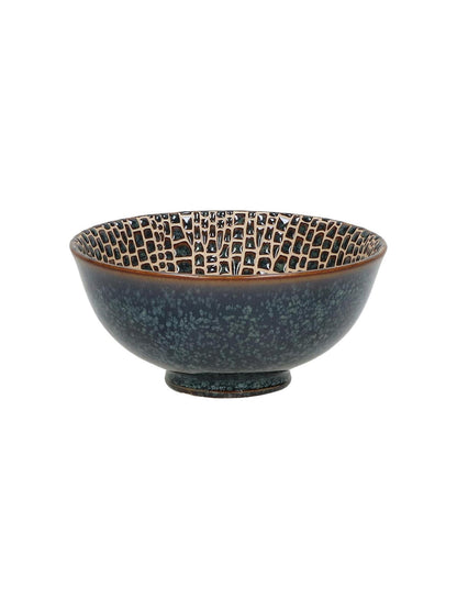 LOTUS - cereal bowl - porcelain - bronze