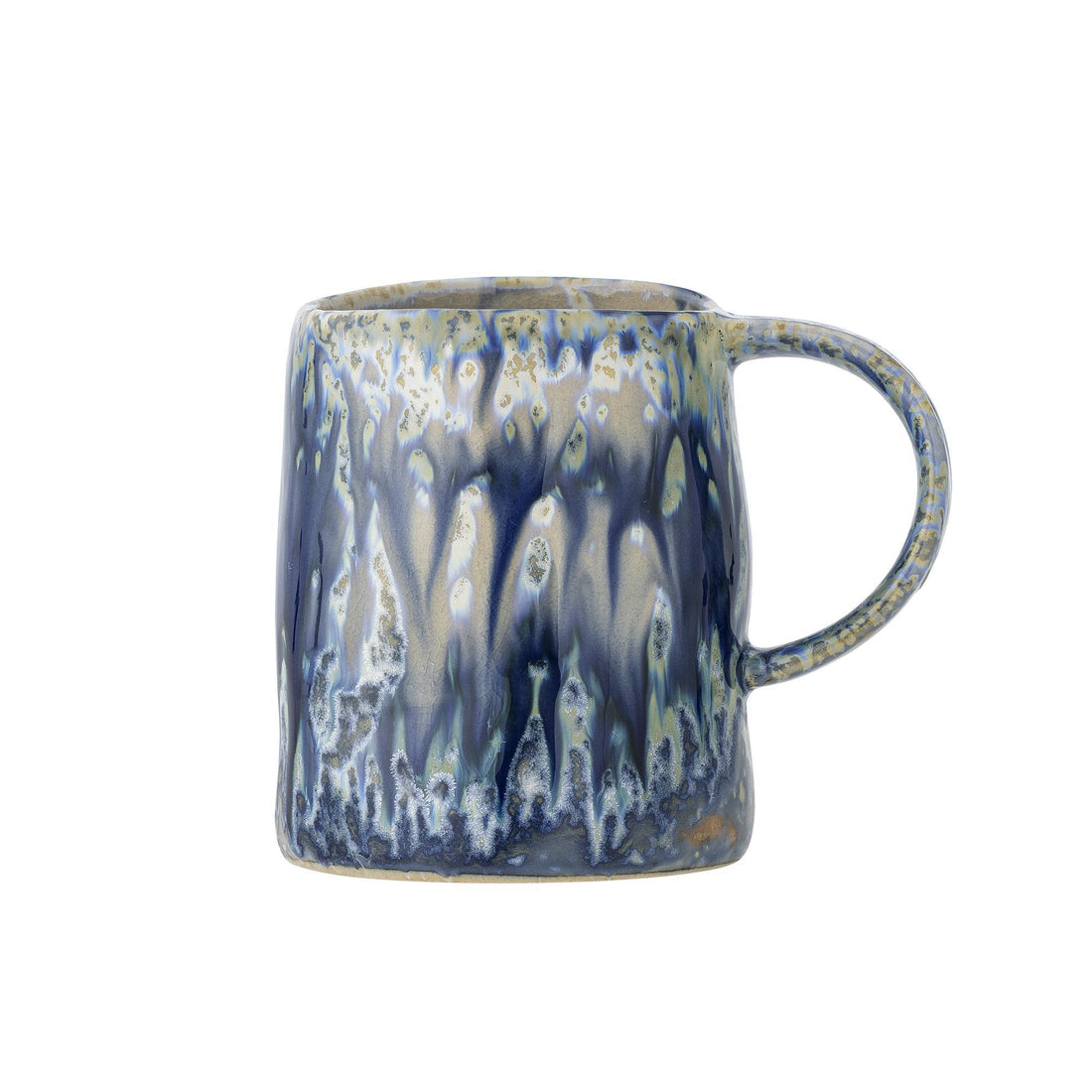 Yori Mug - Dripping Pattern - Blue