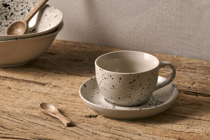 Ama Splatter Cup &amp; Saucer
