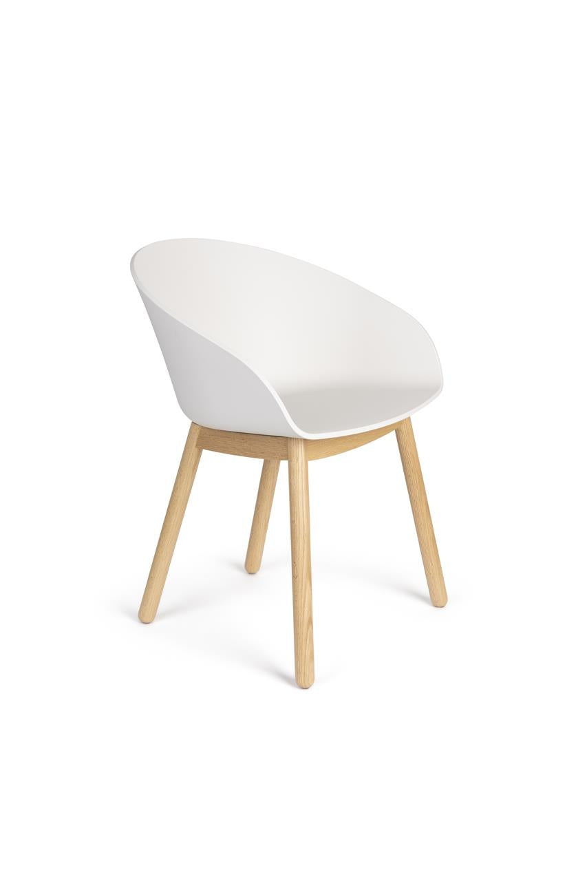 Voided Oak Armchair - Colour Options Available