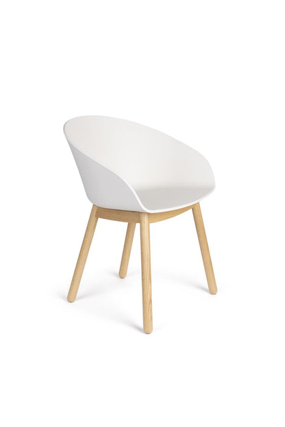 Voided Oak Armchair - Colour Options Available