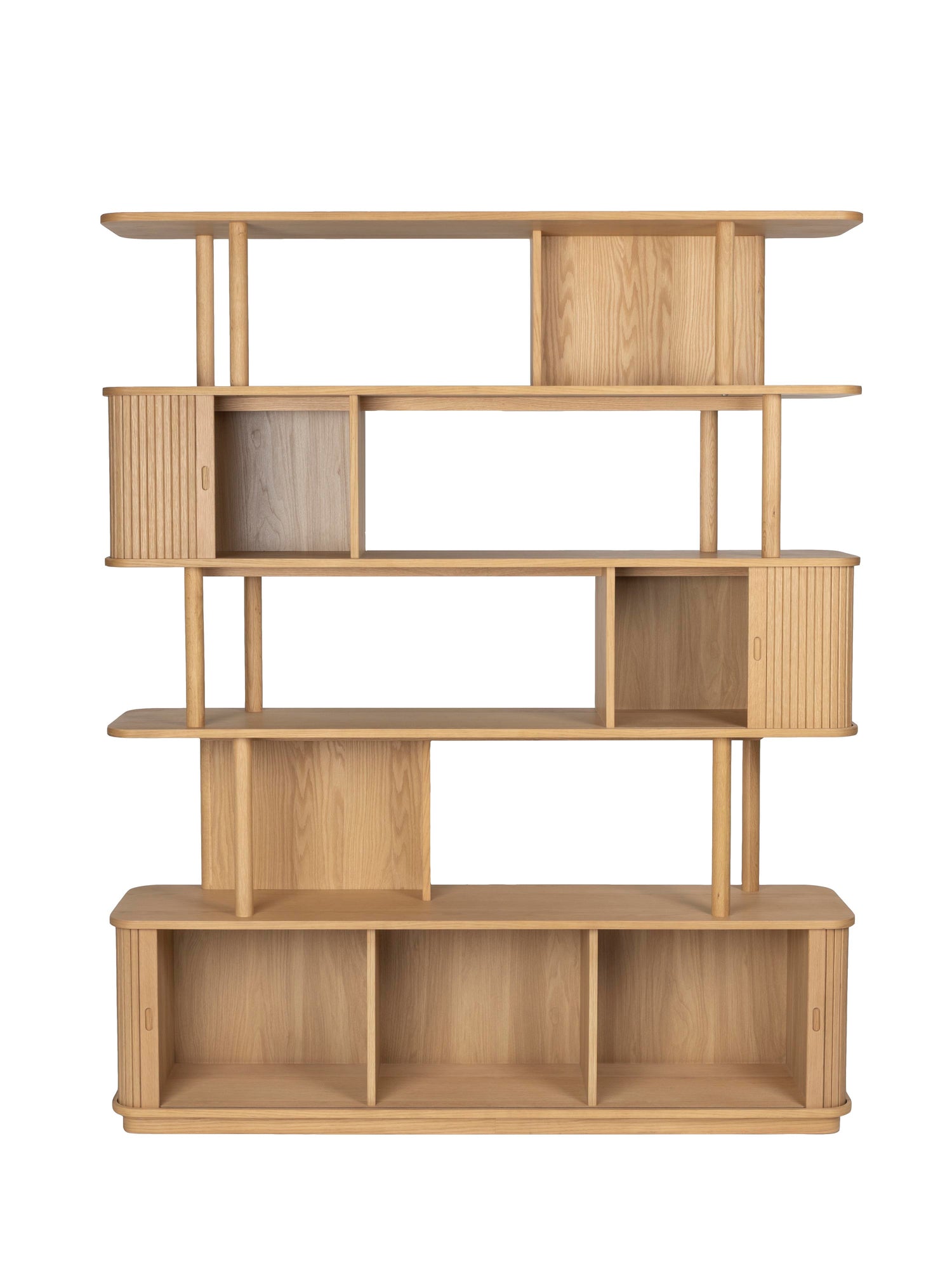 Barbier Wooden Bookcase - Natural