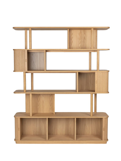 Barbier Wooden Bookcase - Natural