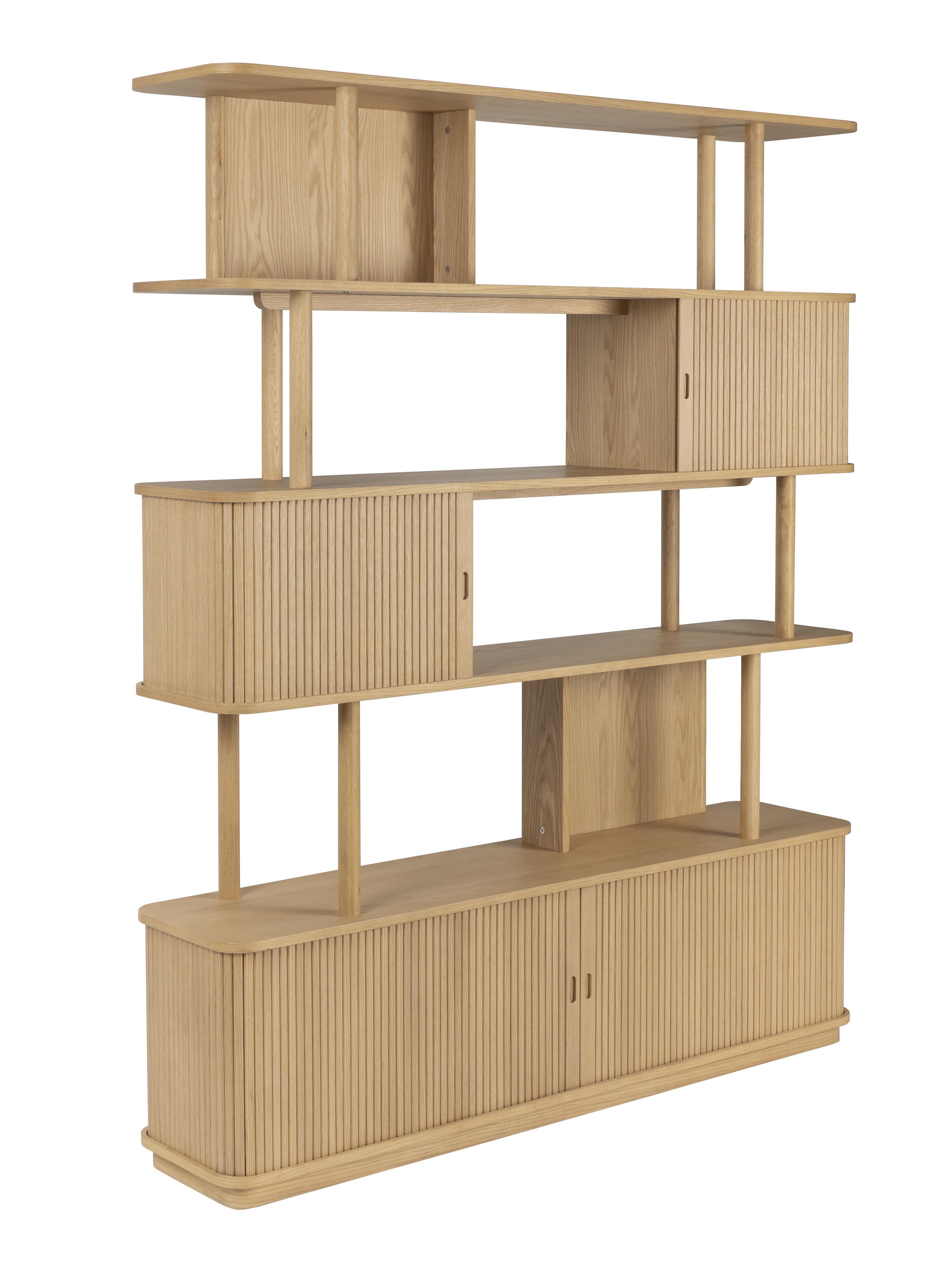 Barbier Wooden Bookcase - Natural