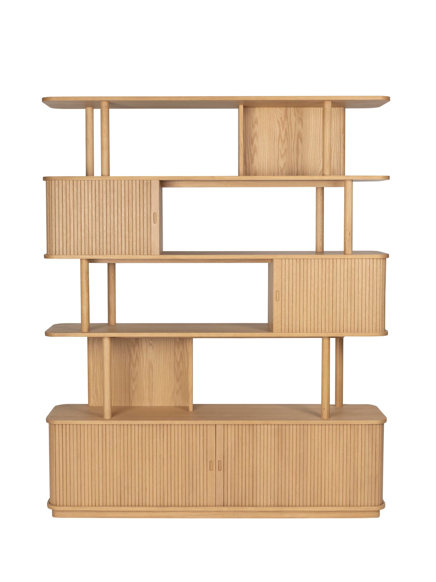Barbier Wooden Bookcase - Natural