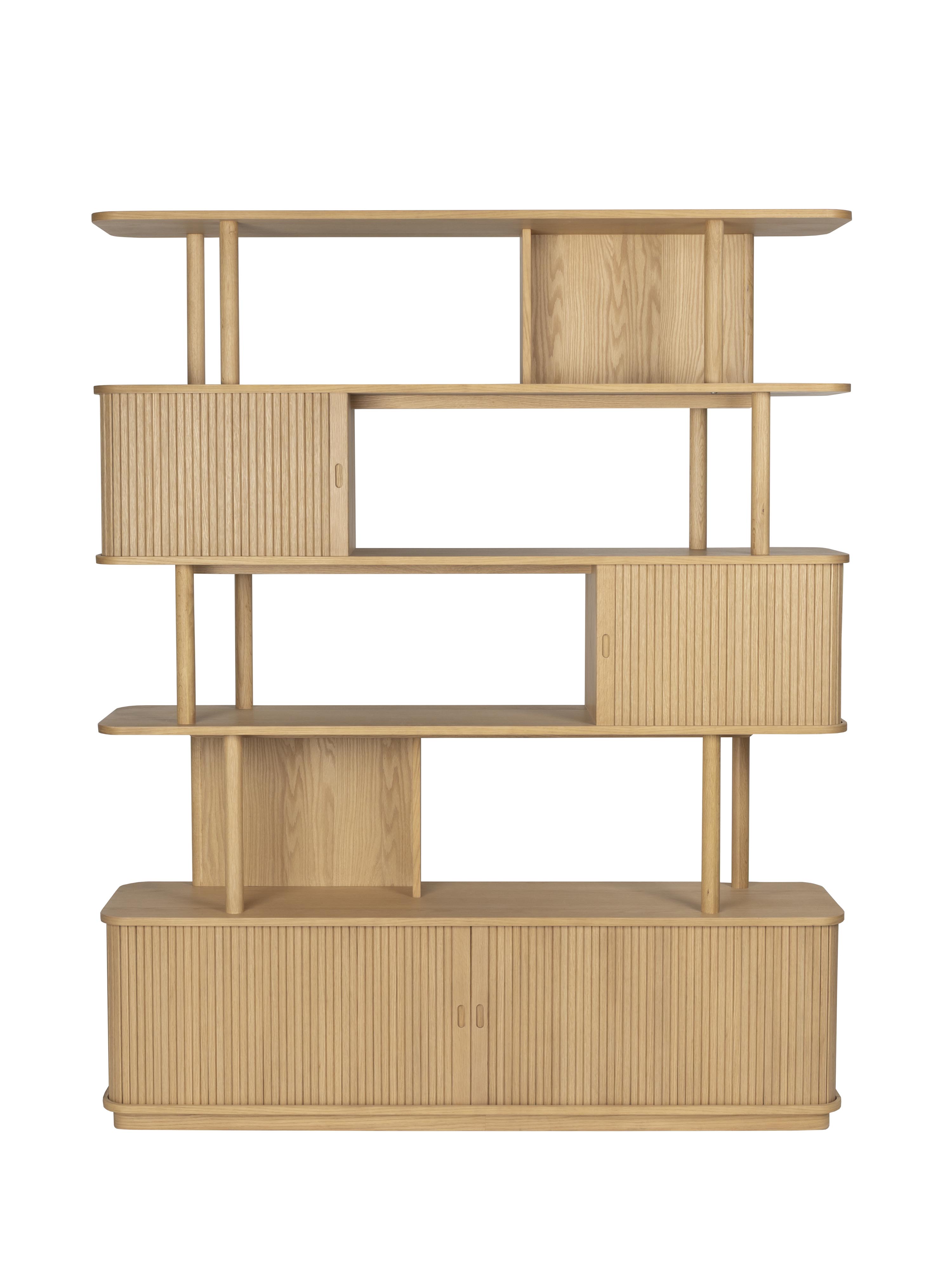 Barbier Wooden Bookcase - Natural