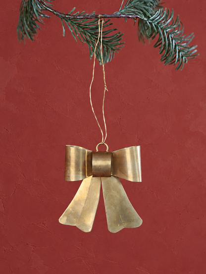 Hanging Ornamental Brass Bow