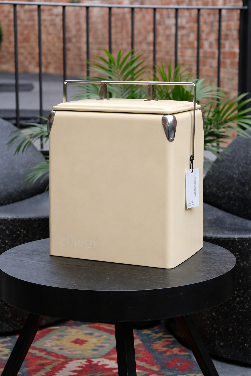 Cooler Be Wine Cool Box - Yellow / Beige