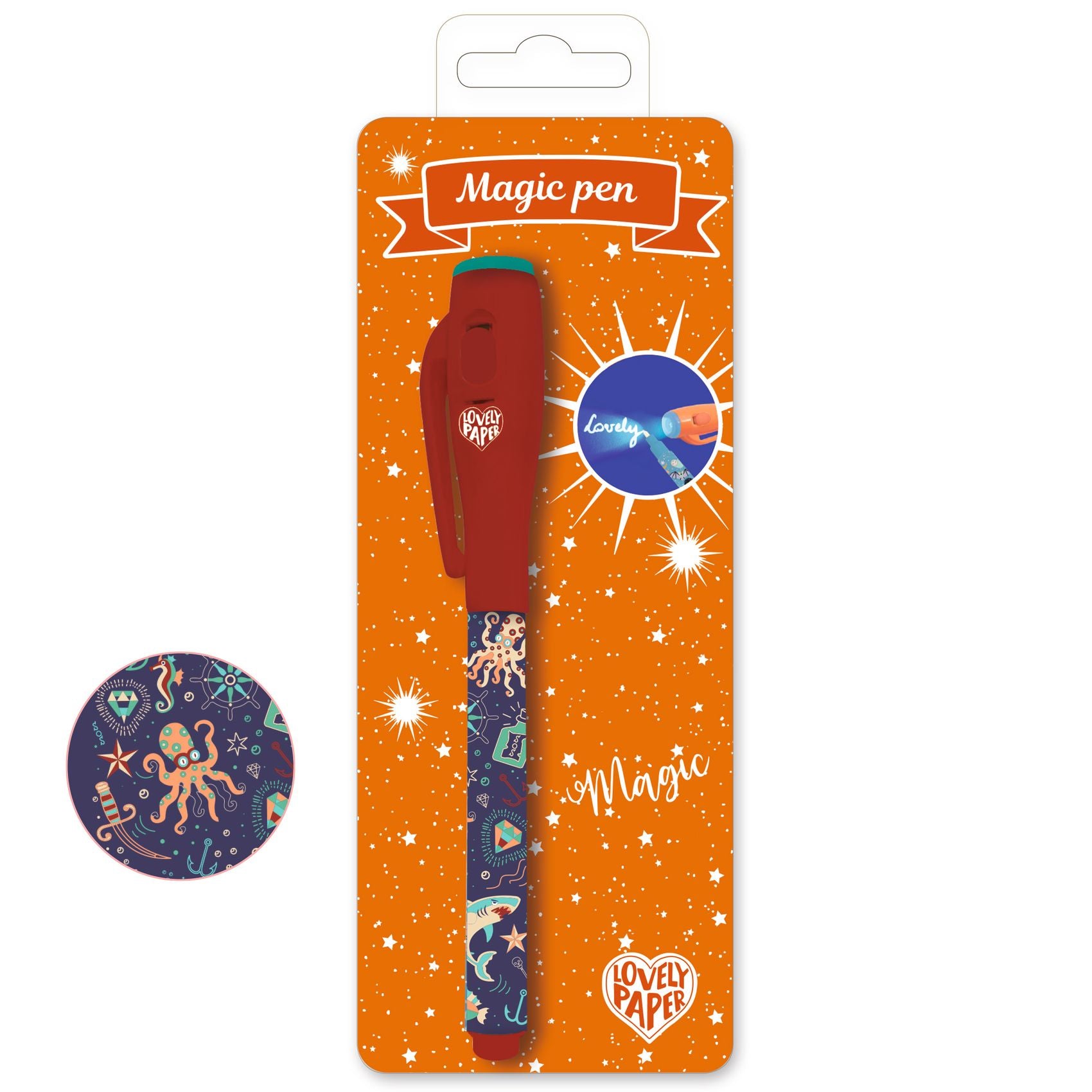Sealife Magic Invisible Ink Pen with UV Lamp