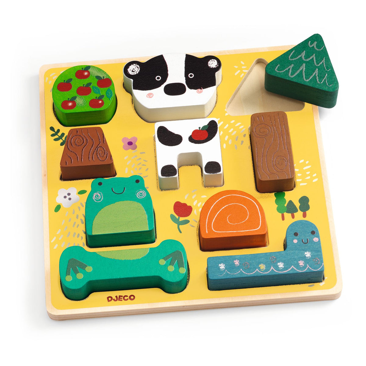 Puzz & Match - Happy Wooden Puzzle & Construction Toy – Lillian Daph