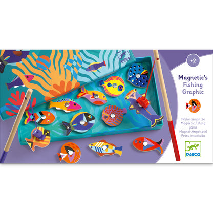 Magnetic Fishing Game - Colourful