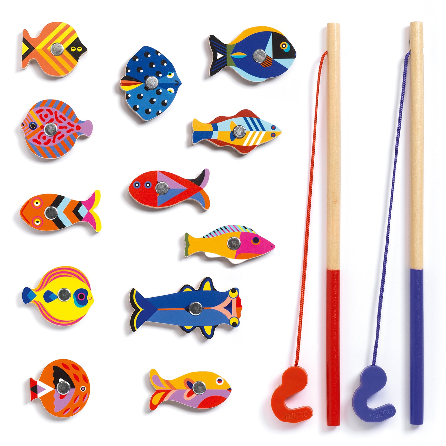 Magnetic Fishing Game - Colourful