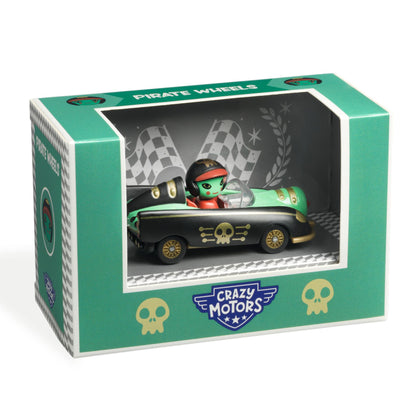 Crazy Motors - Metal Toy Car - Pirate Wheels
