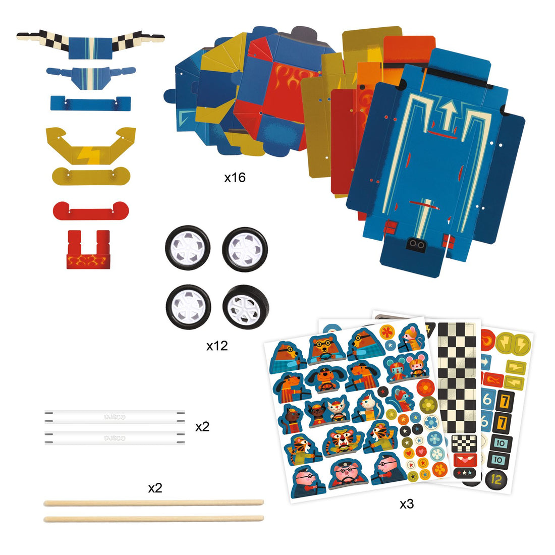 Make Your Own Racing Car Creative Kit - Grand Prix
