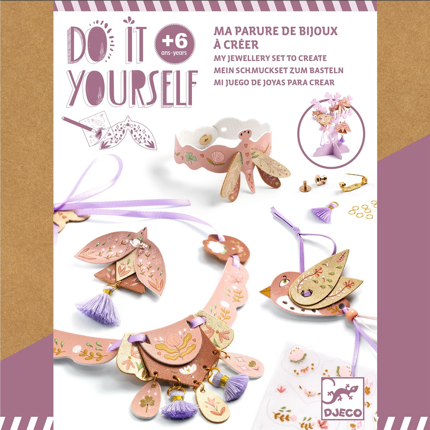Make Your Own Leather Jewellery Creative Kit - Miss Rosefinch