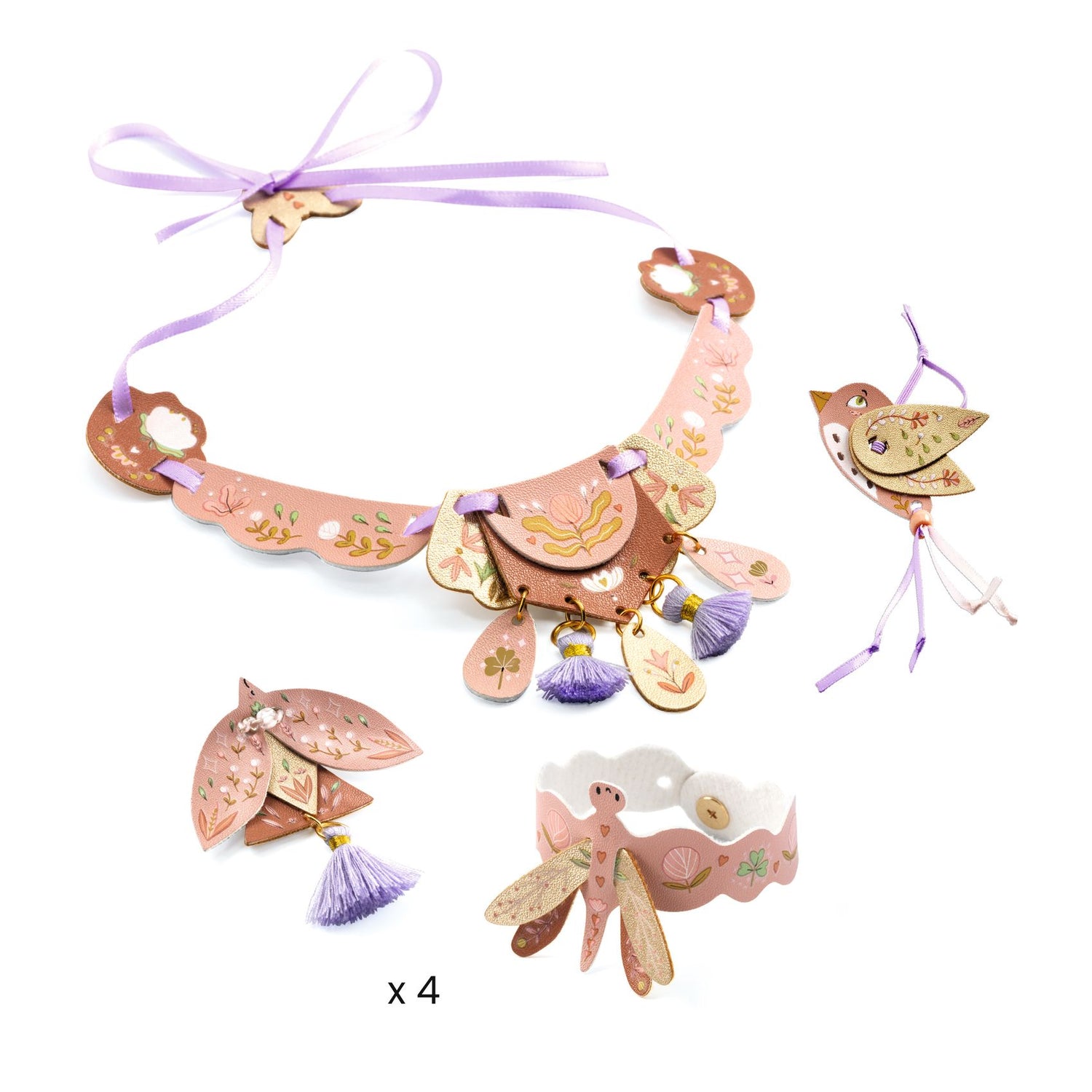 Make Your Own Leather Jewellery Creative Kit - Miss Rosefinch