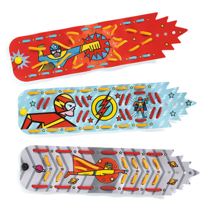 Super Hero Bracelet Set Creative Kit - Super Powers