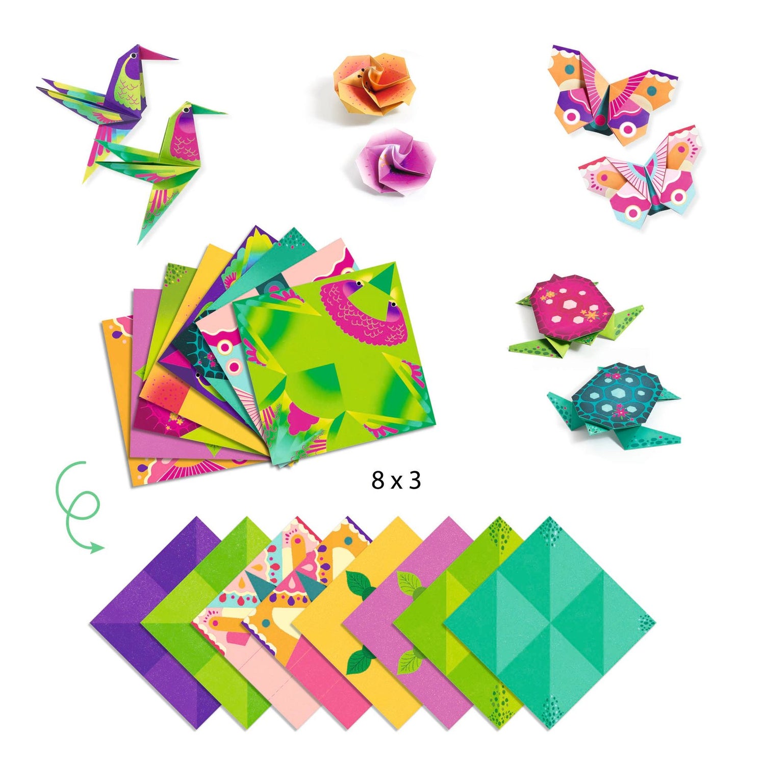 Origami Kit - Tropics