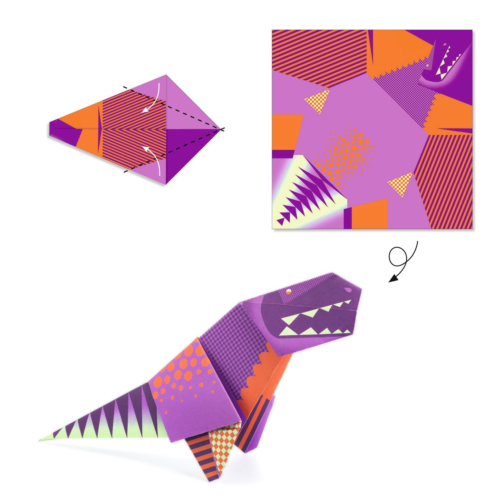Origami Kit - Dinosaurs