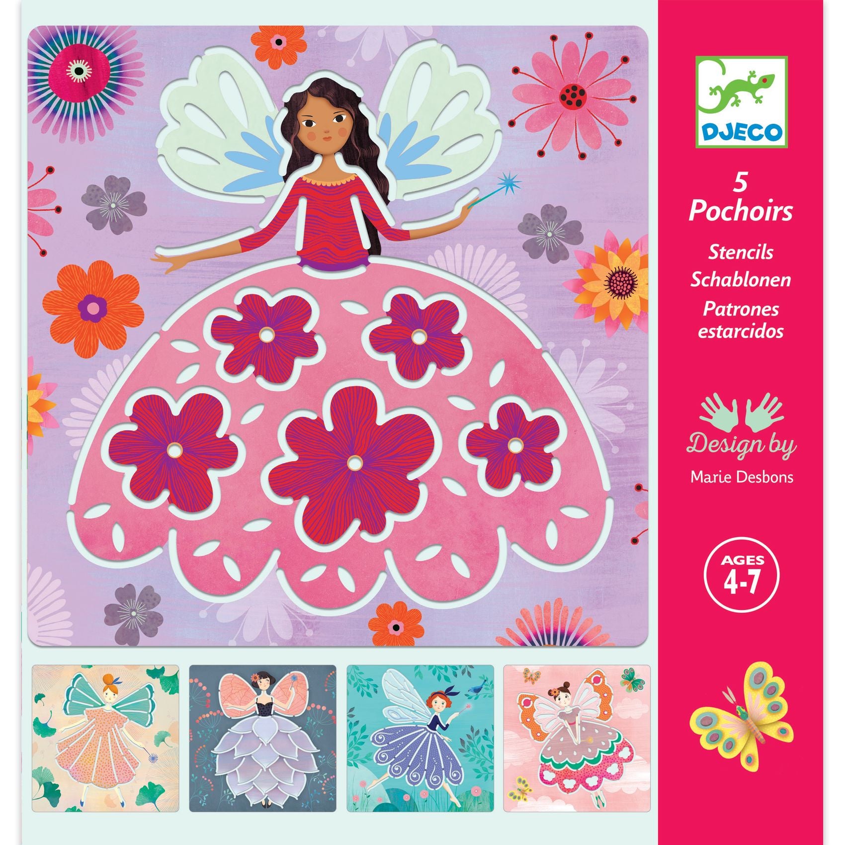 Stencil Set - Fairies