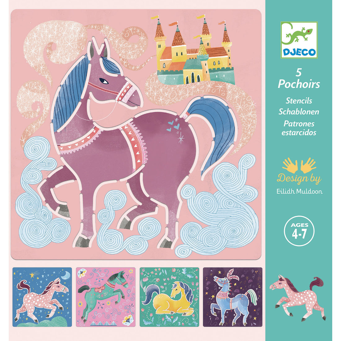 Stencil Set - Horses