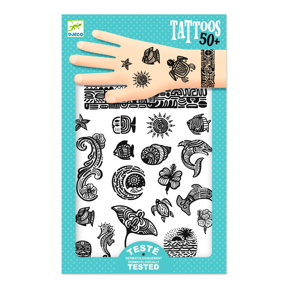 Kids Temporary Tattoos - Polynesia – Lillian Daph