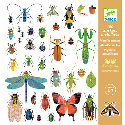 Metallic Sticker Set x 160 - Microcosmos