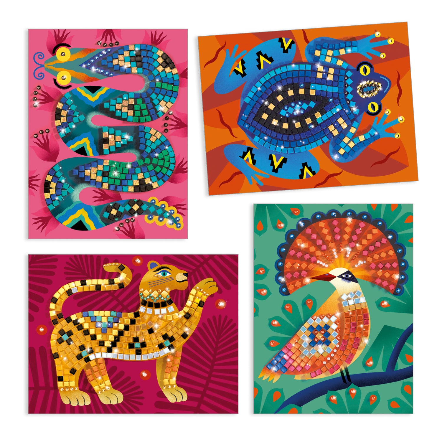 In the Heart of the Jungle Mosaic Set