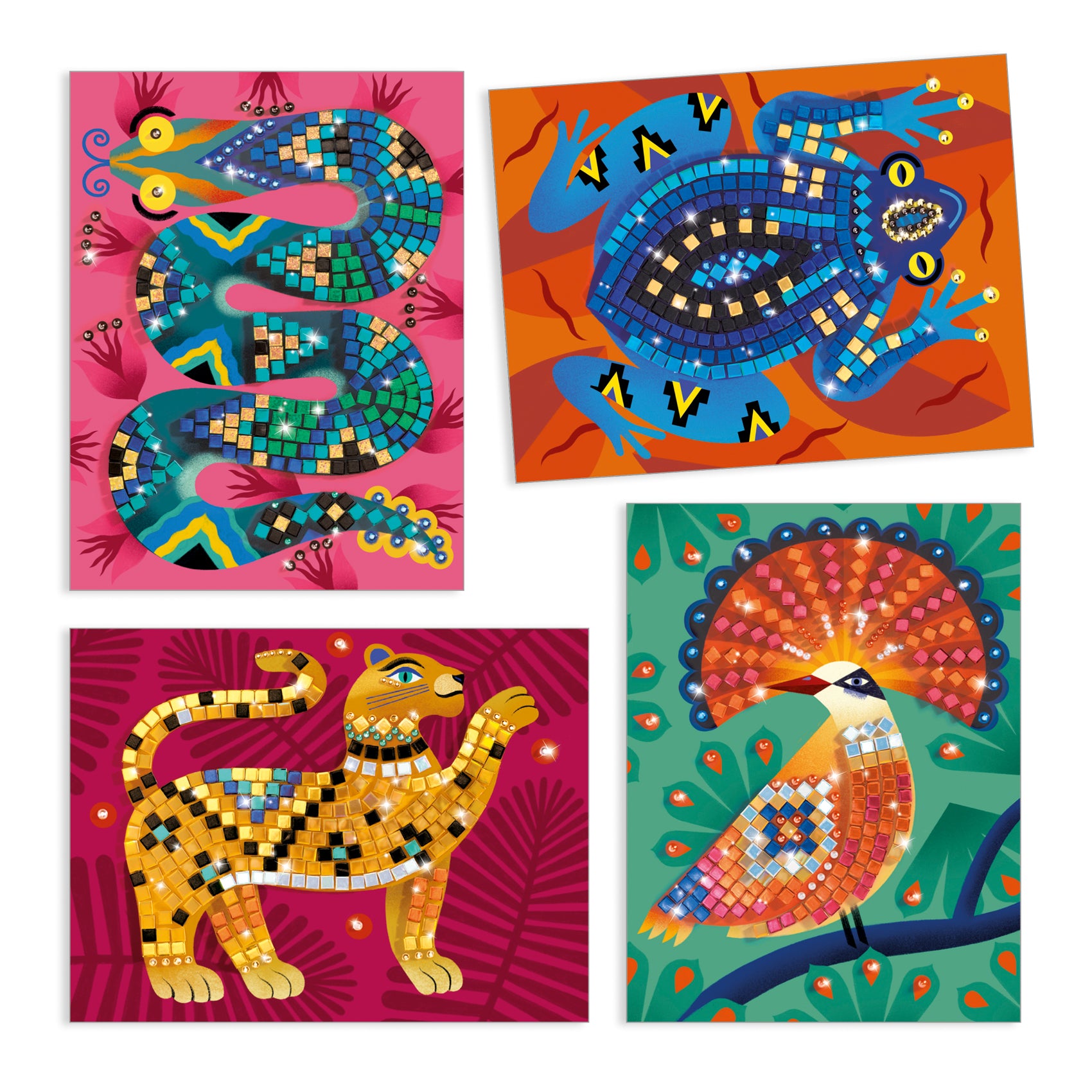 In the Heart of the Jungle Mosaic Set