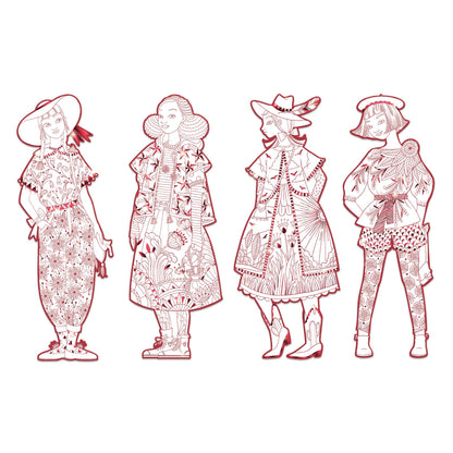 Fashion Colouring - Fiodor &amp; Friends
