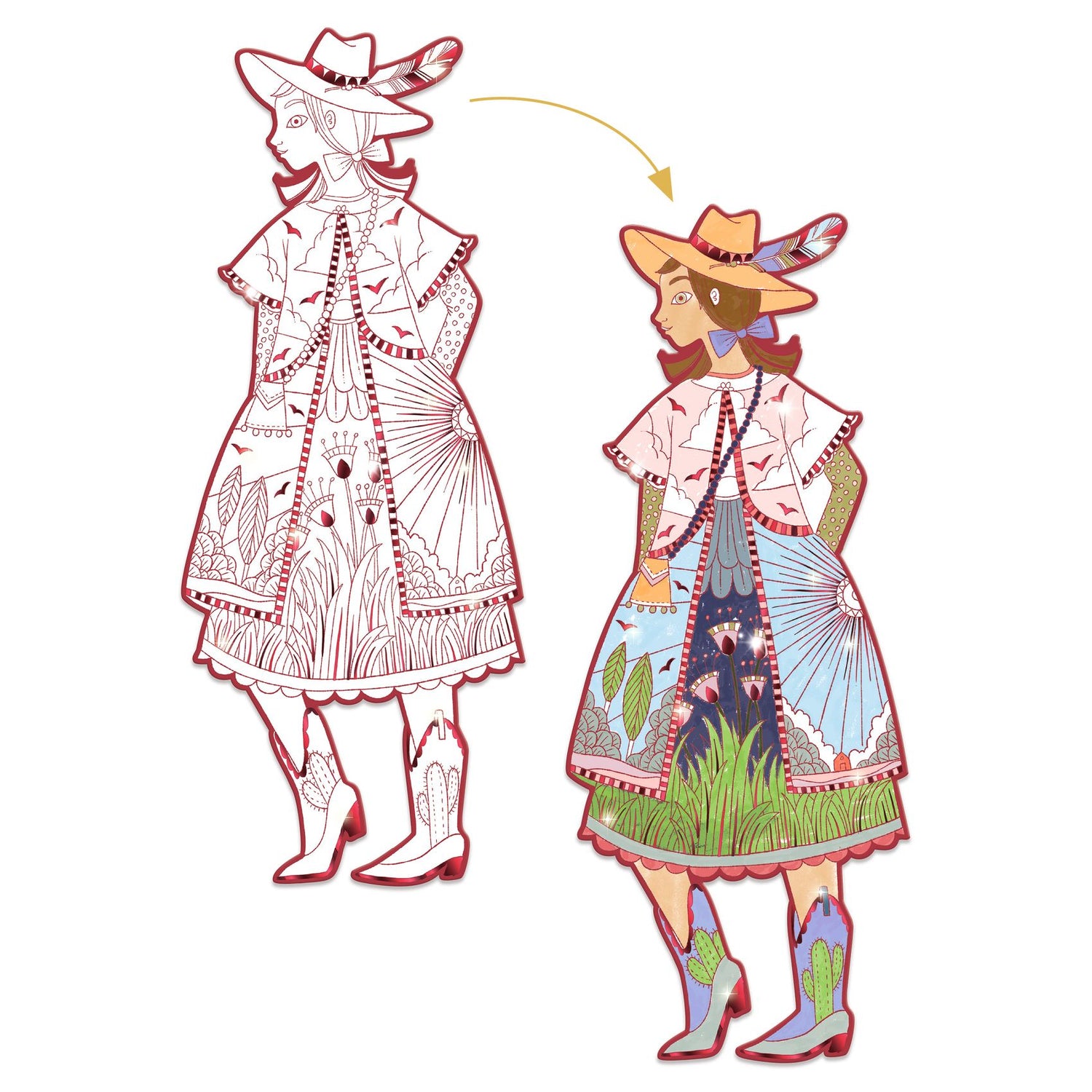 Fashion Colouring - Fiodor &amp; Friends
