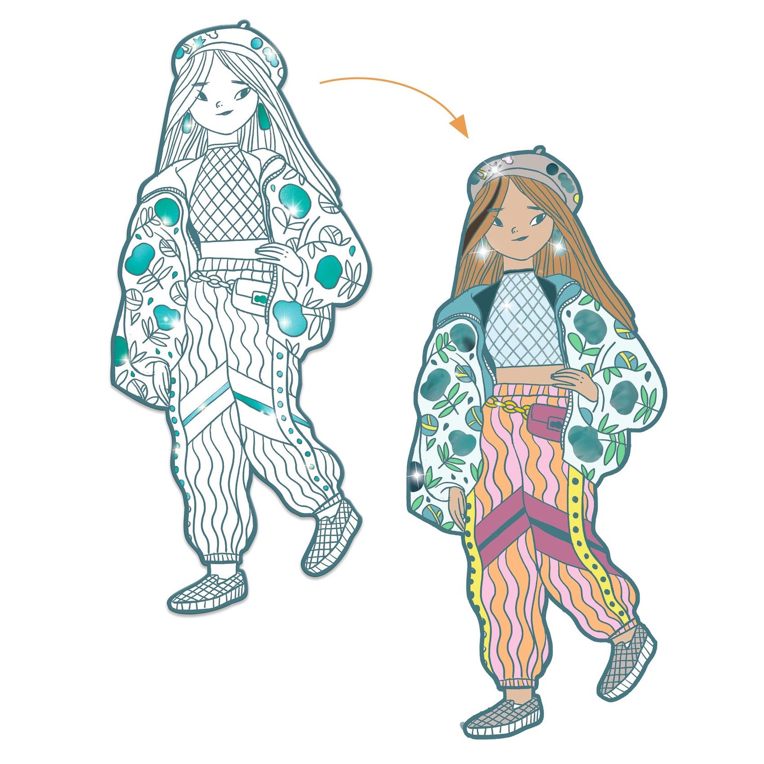 Fashion Colouring - Angela &amp; Friends