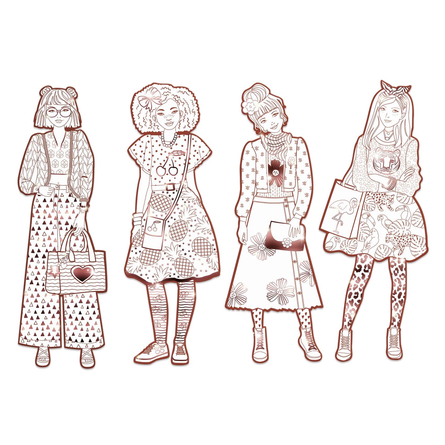 Fashion Colouring - Nina &amp; Friends