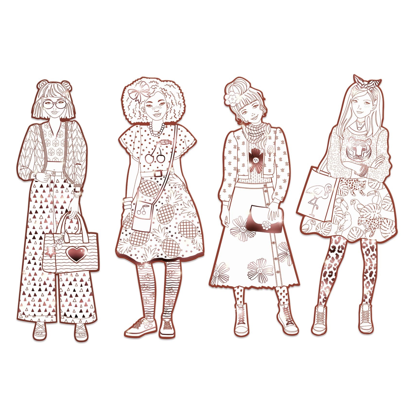 Fashion Colouring - Nina &amp; Friends