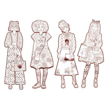 Fashion Colouring - Nina &amp; Friends