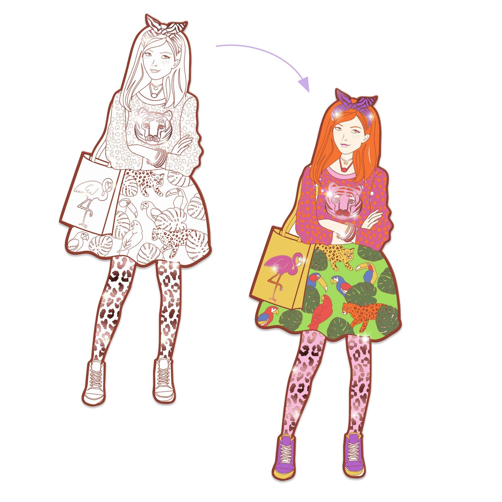 Fashion Colouring - Nina &amp; Friends