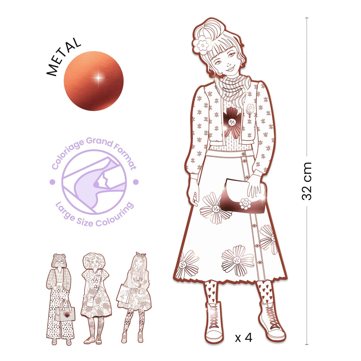 Fashion Colouring - Nina &amp; Friends