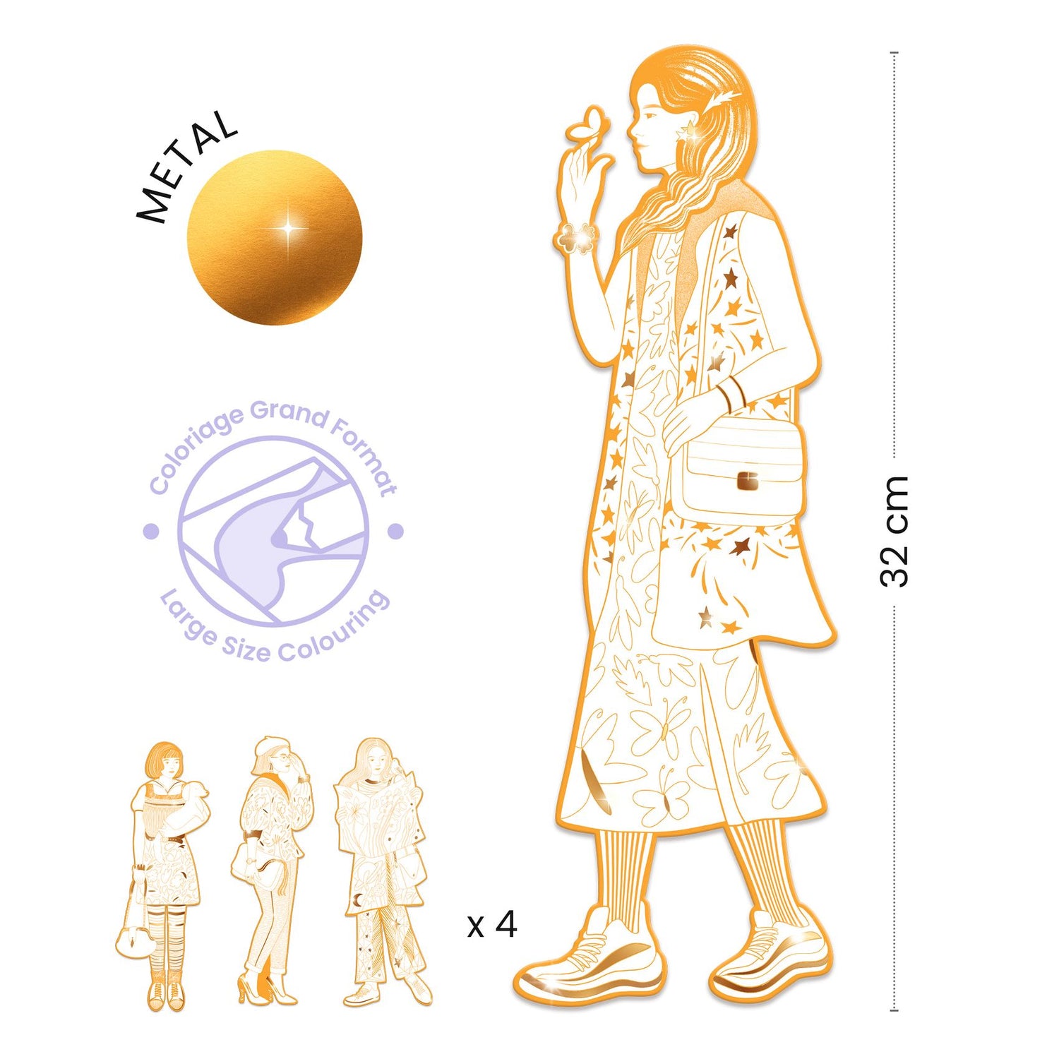 Fashion Colouring - Scout &amp; Friends