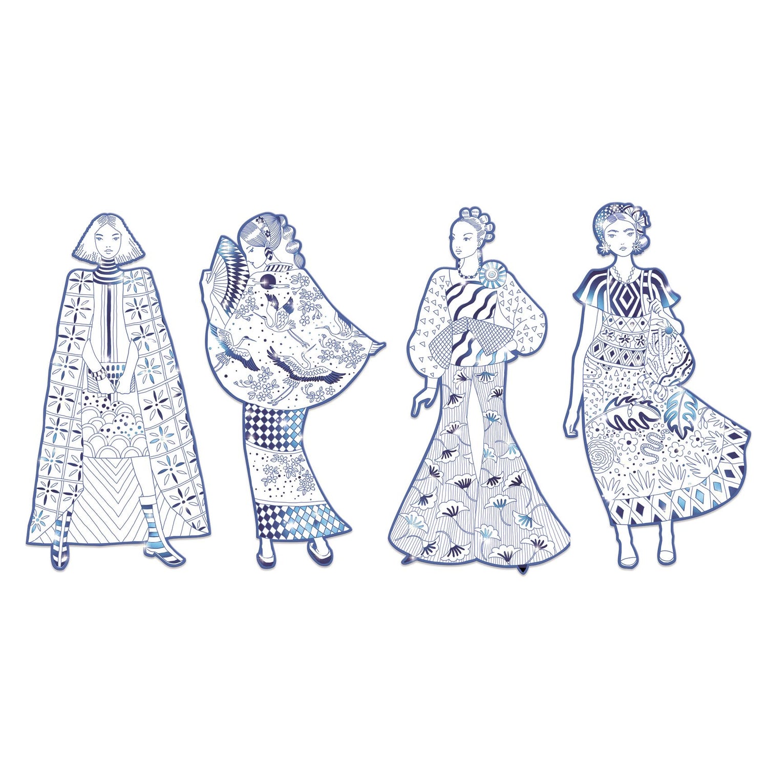 Fashion Colouring - Laura &amp; Friends