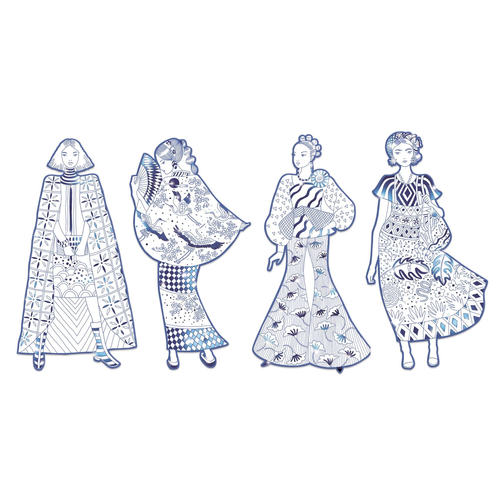 Fashion Colouring - Laura &amp; Friends