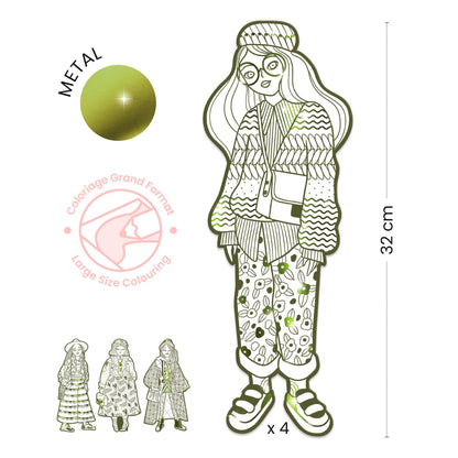 Fashion Colouring - Bowie &amp; Friends