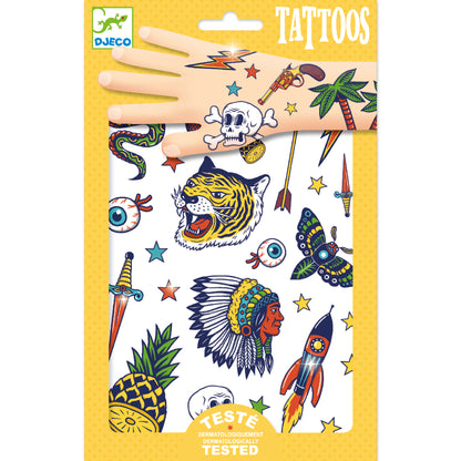 Kids Metallic Temporary Tattoos - Bang Bang