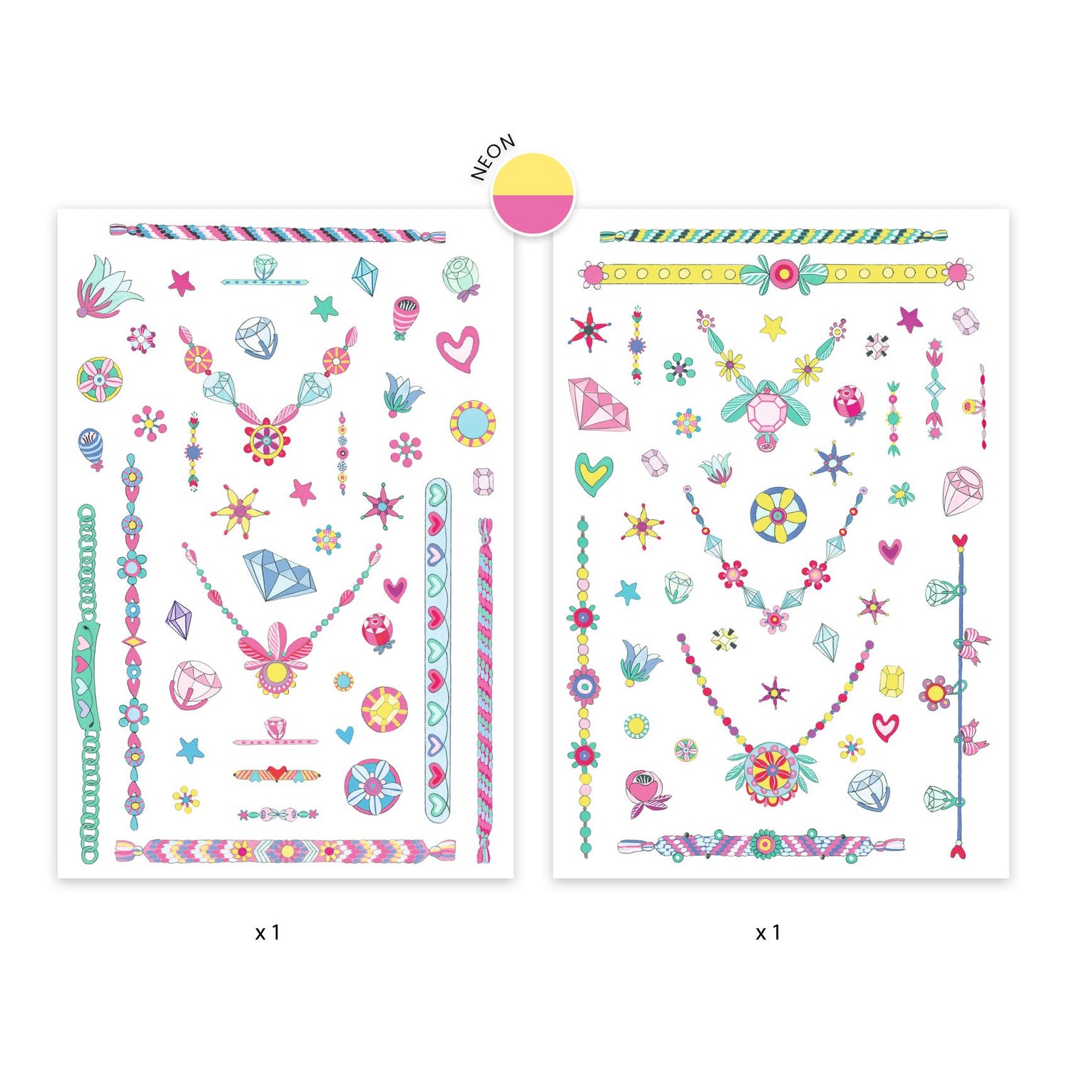 Kids Temporary Tattoos - Jenni&