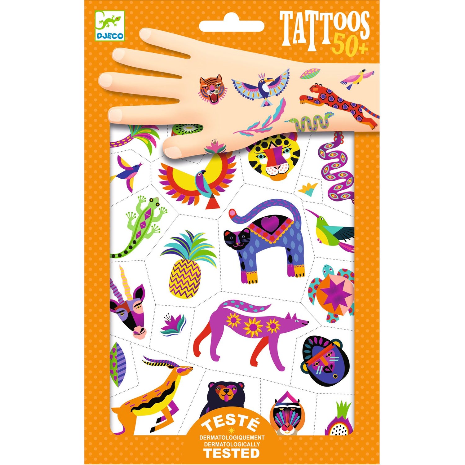 Kids Temporary Tattoos - Wild Beauty