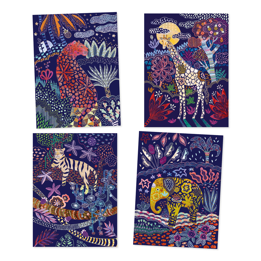 Scratch Boards With Stylus - Lush Nature