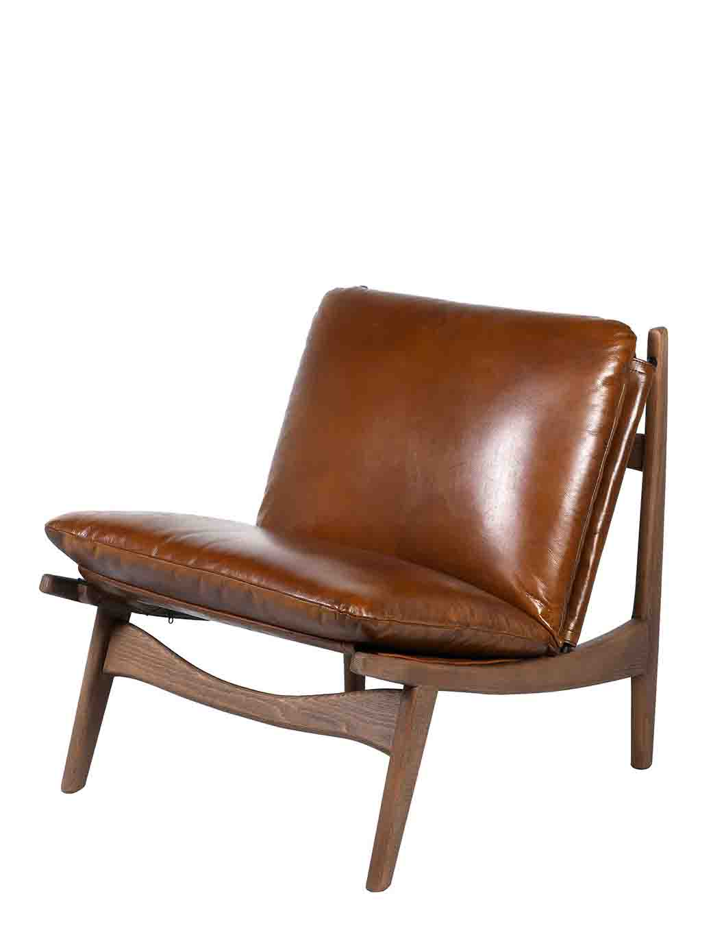 Baxter Vintage Leather Club Chair