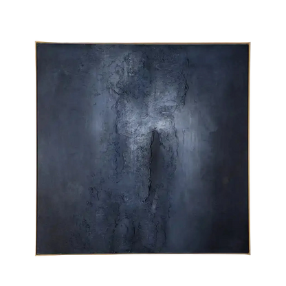 Elwood - Hand Painted Abstract Artwork - Cool Tones