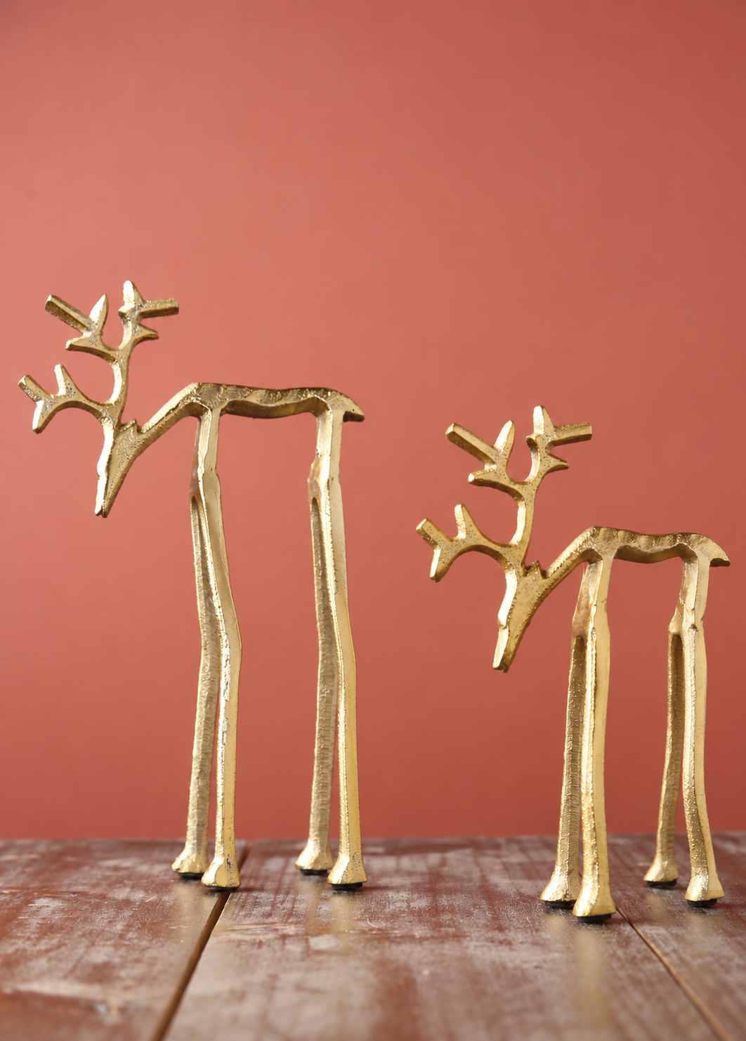 Ornamental deer - Gold - 2 Sizes Available