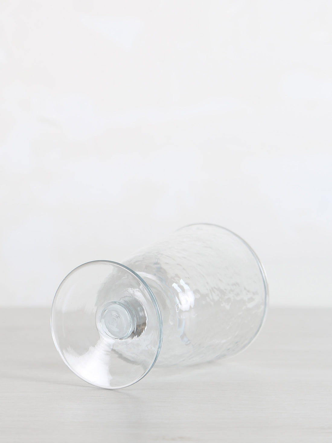 Hammered wine Glass